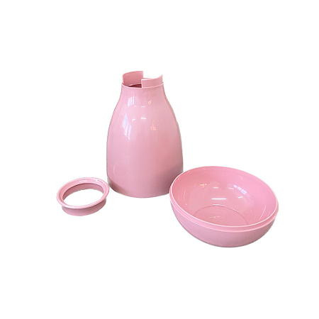 VASO COGUMELO GRANDE ROSE