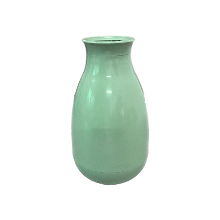 VASO COGUMELO GRANDE VERDE MENTA