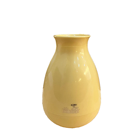 VASO COGUMELO MEDIO AMARELO BUTTER