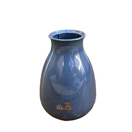VASO COGUMELO MEDIO AZUL GRIS