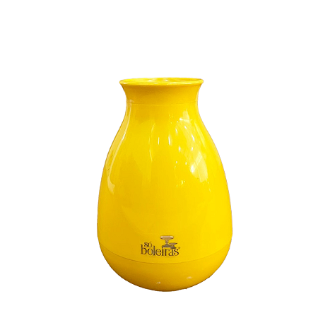 Vaso Cogumelo Médio Só Boleiras Decorativo Festa Amarelo