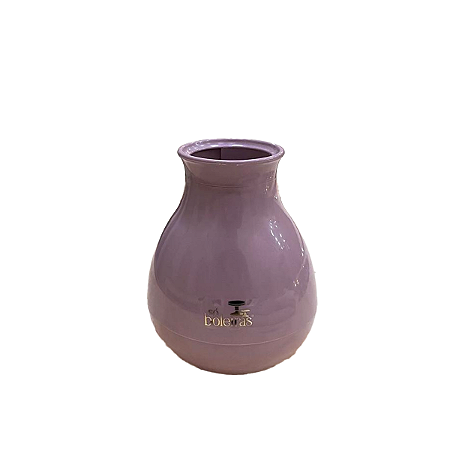 Vaso Cogumelo Pequeno Só Boleiras Decorativo  Lilas Chic