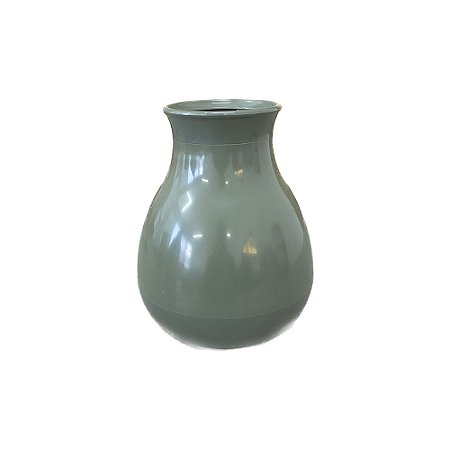 VASO COGUMELO PEQUENO VERDE MUSGO