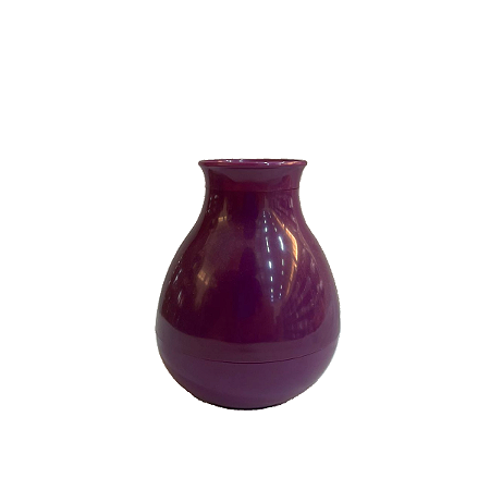 Vaso Cogumelo Pequeno Só Boleiras Decorativo Festa Roxo