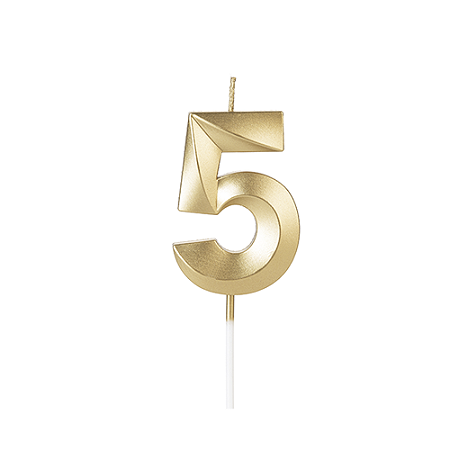 VELA DESIGN DOURADO 5