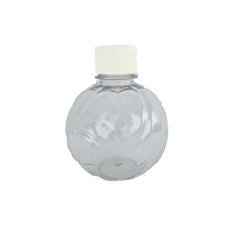 Garrafinha Plástica Redonda Lembrancinhas Festas 270ML 10uni