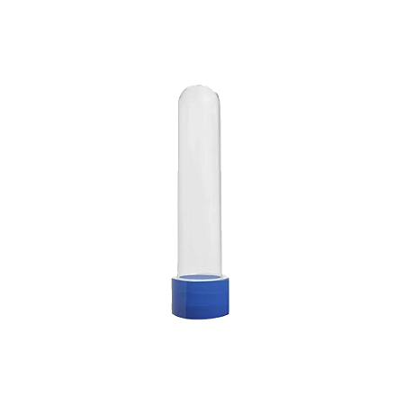 Tubete Decoração Balinhas Azul Escuro 12CM Plástico 10Uni