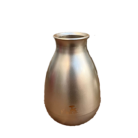 Vaso Cogumelo Médio Só Boleiras Decorativo Festa Dourado