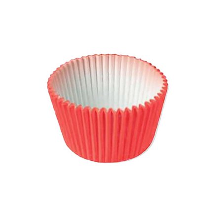 Forma Para Cupcake Bolinho Papel Decorativo Vermelho 45uni