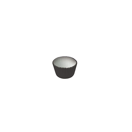 Forminha Docinhos Brigadeiro Simples Tam 6 100u Preta