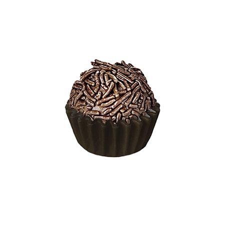 Forminha Docinhos Brigadeiro Simples Papel Tam 4 100u Marrom