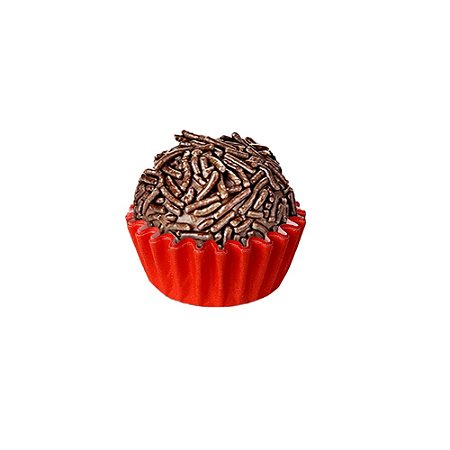 Forminha Docinhos Brigadeiro Simples  Tam 4 100u Vermelho