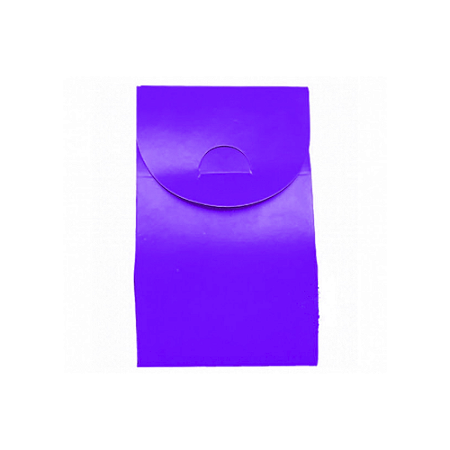 Caixa Milk Lembrancinha Decoração Desmontável Papel Roxo 8un