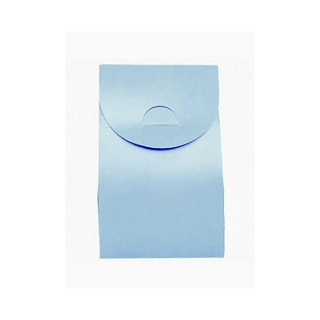 Caixa Milk Lembrancinha Decorar Desmontável Papel Azul Claro 8un