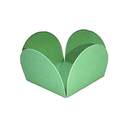 Forminha Docinho 4 Pétalas Live Color Verde Bandeira 40u Junco