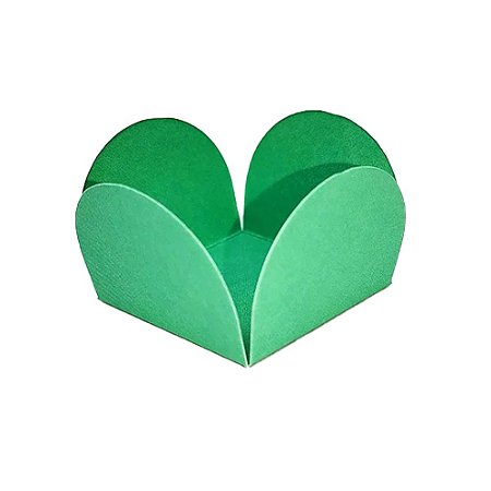 Forminha Docinho 4 Pétalas Live Color Verde Bandeira 40u Junco