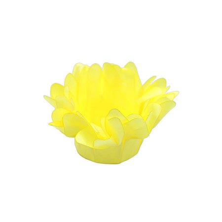Forminha Madri Amarelo Claro Decora Doces Embalagem 50 uni