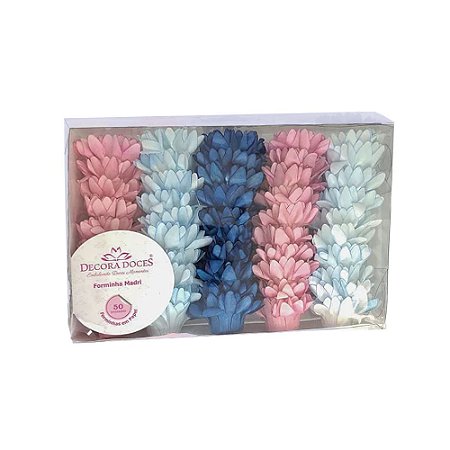 Forminha Madri Kit Comemore 07 Decora Doces Embalagem 50 uni
