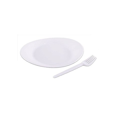 Kit Festa Redondo Descartável Sobremesas 10unid Prafesta