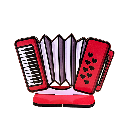 DISPLAY ADESIVO FESTA JUNINA SANFONA