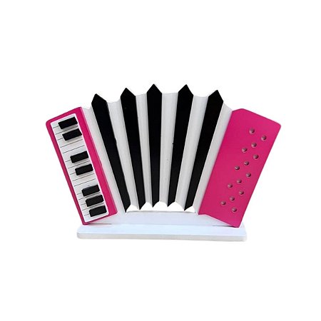 DISPLAY MDF SANFONA FESTA JUNINA PINK