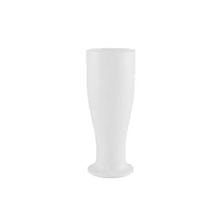 Mini Tulipa Copo Bebidas Plástico Branco 220ml Decoração