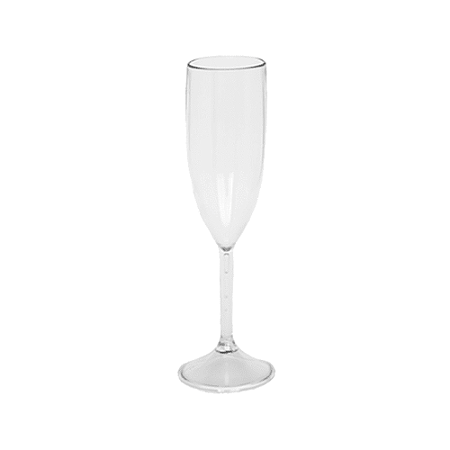 Taça De Champagne Transparente Acrílico Decoração