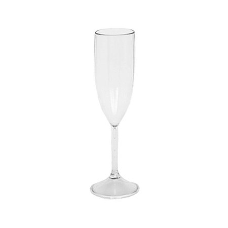 Taça De Champagne Transparente Acrílico Decoração