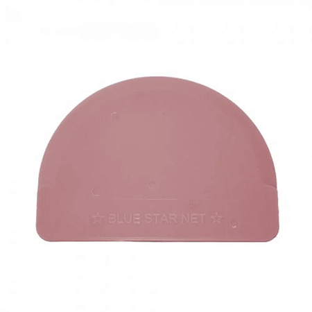 Espátula Meia Lua Confeitaria Modelo Rosa Bluestar