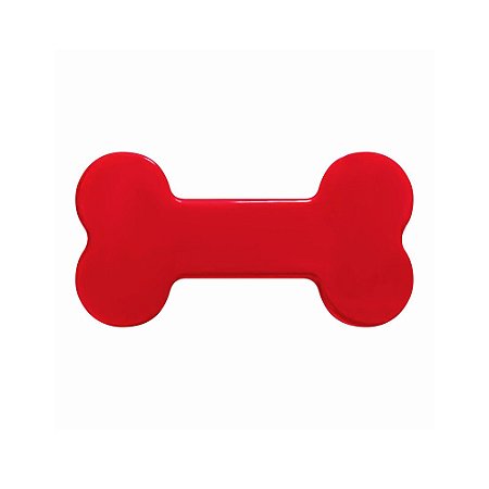 Tubete Formato Osso Vermelho Lembrancinhas 6unid