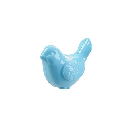 Tubete Formato Passarinho Azul Lembrancinhas 5 unid