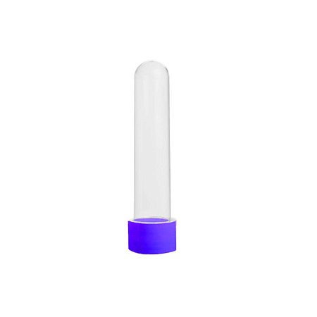 Tubete Decoração Balinhas Roxo 12CM Plástico 10Uni
