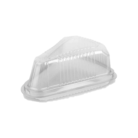 Embalagem G630 Plástica Fatia Tortas Bolos Transparente 10un
