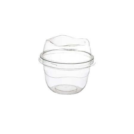 Embalagem G670 Plástica Doces Suspiros 110ml Transparente 10un