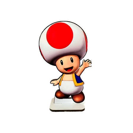 Display Adesivo Cogumelo Totem Placa Decoração