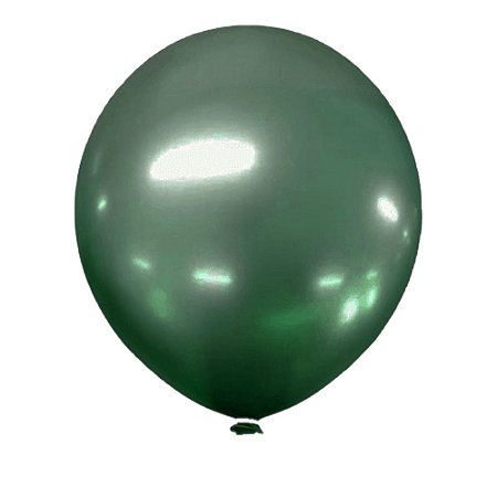 Balão Happy Day Alumínio Verde 16" Bexiga Decoração 10unid
