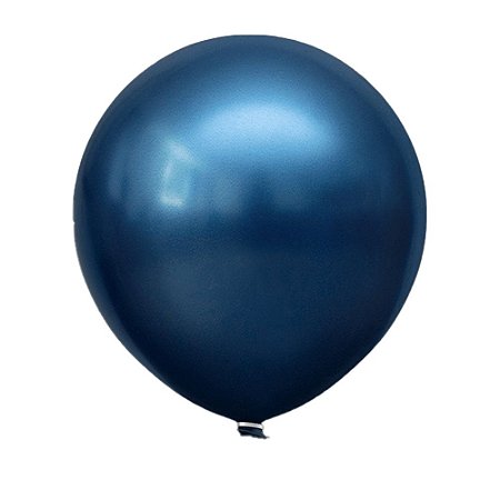 Balão Happy Day Alumínio Azul 16" Bexiga Decoração 10unid