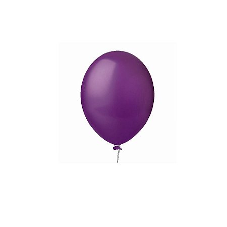 Balão Happy Day Uva 9" Bexiga Decoração 50unid