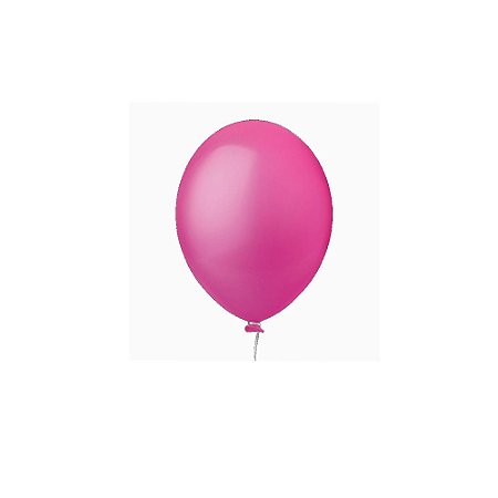 Balão Happy Day Pink 9" Bexiga Decoração 50unid