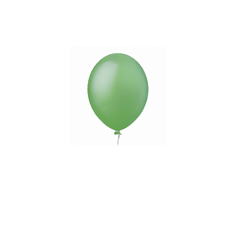 Balão Happy Day Liso Verde Bandeira 5" Bexiga Decoração 50unid