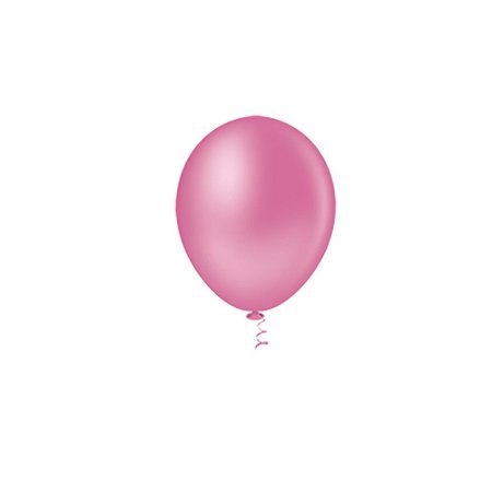 Balão Pic Pic Liso Rosa Forte  8" Bexiga Decoração 50unid