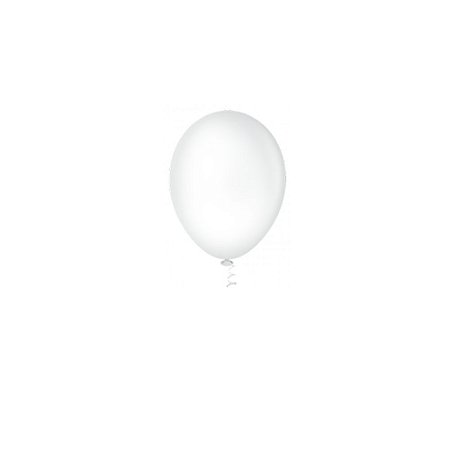 Balão Pic Pic Clear Transparente 5" Bexiga Decoração 50unid