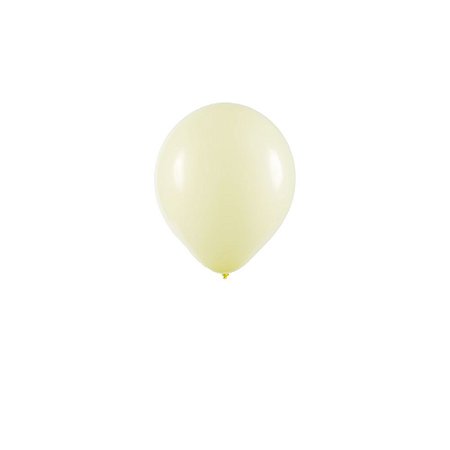 Balão Art-Latex 5" Candy Amarelo Bexiga Decoração 25unid