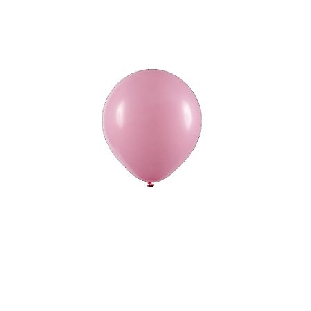 Balão Art-Latex 5" Redondo Rosa Bexiga Decoração 50unid