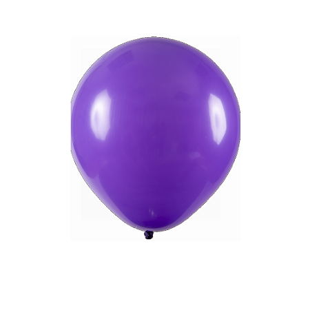 Balão Art-Latex 9" Roxo Bexiga Redondo Decoração 50un