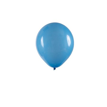 Balão Art - Látex Tradicional Azul Celeste 8" Decoração 50un