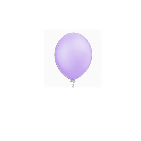 Balão Happy Day Perolado Lilás 5" Bexiga 50uni Decoração