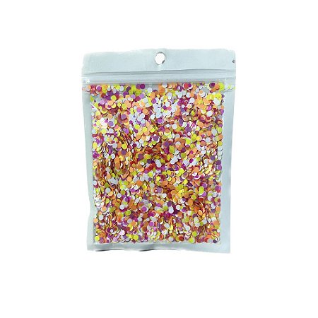 Enfeite Decorativo Mix Bolinha Colorida P/ Balões 15G