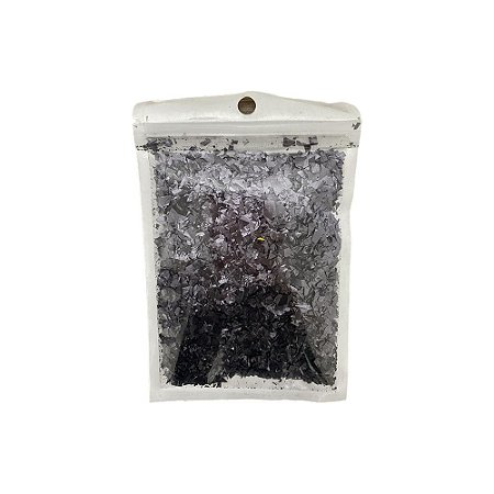 Enfeite Decorativo Confete Picado Preto P/ Balões 15G