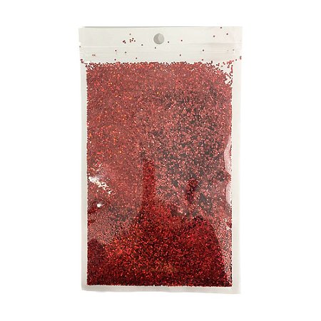 Enfeite Decorativo Confete Laser Vermelho P/ Balões 15G